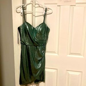 Glitter Knit Ruched Cocktail Minidress
MORGAN & CO.
Metallic Knit. Small